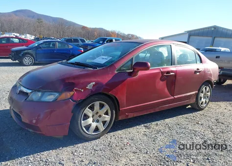 2006 Honda Civic Lx из США, поврежденный, VIN 1HGFA16556L073969